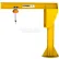 Gorbel® HD Free Standing Jib Crane, 10' Span & 10' Height Under Boom, 1000 Lb Capacity
