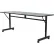 Table à plateau rabattable Correll Econo-Line, 24" x 72", gris granit