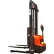 Noblelift Lithium Full-Electric Straddle Stacker, 112" Lift Height, 2600 lb. Capacity