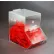 Bac de distribution en acrylique transparent de taille moyenne FTR Enterprises, 6-1/4" de largeur x 10-1/2" de profondeur x 9-1/2" de hauteur