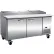 Table de préparation pour pizza réfrigérée Ikon, 70-4/5" de largeur x 32-1/3" de profondeur x 41-1/3" de hauteur, 1/2 HP, 2 portes