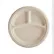 Assiette EcoSystems® à 3 composants en bagasse, sans PFAS ajoutés, diamètre 8-7/8", papier kraft, 125 pièces par paquet, 4 paquets par carton