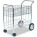 Chariot à courrier en fil métallique chromé Fellowes® 37,5 x 21,5 x 39,5