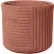 Pot de fleurs rond Concretti™ Alpine pour intérieur/extérieur, 32 cm de diamètre x 28 cm de hauteur, terre cuite