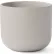 Jardinière ronde Concretti™ Juniper pour l'intérieur et l'extérieur, 32" de diamètre x 30" de hauteur, couleur platine