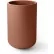 Concretti™ Juniper Indoor/Outdoor Round Planter, 30" Dia. x 48"H, Terracotta