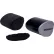 Guardair® PowerQUAD™ Exhaust Housing with Silencer Foam, Black/Metal