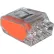 Gardner Bender 19-PC3, connecteur Pushgard® à enfichage, 3 ports - 10 pièces/emballage blister - Quantité par emballage : 10