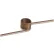 180° Torsion Spring - 0.186" Coil Dia. - 0.021" Wire Dia. - Wound Right - Music Wire - Pkg of 6