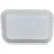 Plateau à viande GEN, 8-1/2" de largeur x 6" de profondeur x 11/16" de hauteur, blanc, lot de 500