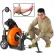 Machine de débouchage de canalisations et d'égouts General Wire P-MX-A Maxi-Rooter, avec câble de 100 pieds x 3/4 pouce et jeu de 8 fraises