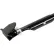 Globe Commercial Products™ Dust Mop Metal Handle with Snap On Clip For Frames, 60" x 4", Black