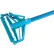 Globe Commercial™ Quick Release 60" Metal Mop Handle, Blue