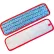 Globe Commercial Products™ 18" Microfiber Wet Pad, Red