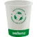 Gobelets en papier compostables à simple paroi pour boissons chaudes/froides, capacité de 10 oz, blancs, 1 000 unités par carton