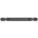 Foret Cle-Line 1815 1/8 HSS à double tranchant, pour usage intensif, à oxydation à la vapeur, 135 – Lot de 12