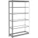 Global Industrial 6 Shelf, Commercial Duty Boltless Shelving, Add On, 36"W x 12"D x 84"H, No Deck