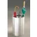 Porte-parapluies cylindrique en aluminium satiné pour parapluies de taille standard et de type « tote »