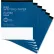 Merangue Writing Pad, 8" x 10", Blue, 100 Sheets/Pad, 6 Pads/Pack