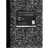 Merangue Composition Notebook, 7-1/2" x 9-3/4", Black, 100 Sheets/Book