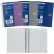 Merangue Mini Poly Cover Notebook, 4-1/4" x 5-1/2", Multi-Color, 400 Sheets/Book - Pkg Qty 6