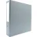 Merangue 3" Linen Textured Binder, 11-5/8"H x 11-1/4"W x 3"D, Light Gray