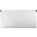 Enveloppes à chèques Merangue Slidelock à fermeture éclair, chargement par le haut, 25,4 cm L x 12,7 cm l, transparentes