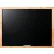 Tableau noir d'affichage MasterVision®, cadre en bois, 61 cm (L) x 46 cm (H), noir