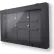 Boîtier de protection LCD Guardian pour téléviseurs d'intérieur/extérieur, compatible avec les écrans de 50 à 55 pouces, noir