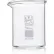 Beaker, Globe Glass, Low Form Griffin Style, Dual Graduations, ASTM E960, 100mL, 12/Box