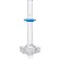 Cylinder, Graduated, Globe Glass, Class B, To Deliver (TD), Dual Grads, ASTM E1272, 500mL