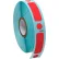 Globe Scientific™ Cryo Label/Dot Combo, 38 x 13 mm et point de 9,5 mm pour tubes de 2,0 ml, rouge, 500 par rouleau