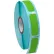 Étiquette thermique directe Globe Scientific™ Cryo, 38 x 13 mm, pour flacons cryogéniques, verte, 750 par rouleau