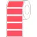 Étiquette thermique directe Globe Scientific™ Cryo, 51 x 19 mm, pour grands tubes, rouge, 500 par rouleau
