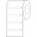 Globe Scientific™ Cryo Direct Thermal Label, 51x19mm For Large Tubes, White, 500/Roll