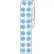 Étiquettes thermosensibles Cryo de Globe Scientific™, points de 9,5 mm pour tubes de 1,5 ml, bleues, 4 000 par rouleau