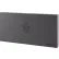 Sova® Aura Frameless Changing Station with Full Black Stainless Wrap, Black