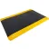 Tapis anti-fatigue Global Industrial™ à motif en damier, épaisseur 9/16", 2' de largeur x 3' de longueur, noir/jaune