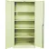 Hallowell 400 Series Commercial Storage Cabinet, 36"W x 18"D x 72"H, Parchment, Unassembled