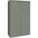 Armoire de rangement professionnelle Hallowell série 400, 48" de largeur x 18" de profondeur x 72" de hauteur, grise, à monter