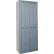 Armoire à casiers Hallowell® à 8 niveaux et 8 portes pour le changement d'uniformes, 32-9/16" de largeur x 21" de profondeur x 84" de hauteur, gris foncé, livrée montée