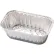 Moule à pain en aluminium HFA®, modèle n° 1, capacité : 1 lb, couleur argent, 200 pièces par carton
