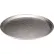 Plateau en aluminium gaufré HFA®, 12 pouces de diamètre, argenté, lot de 25