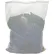 Sac en filet avec fermeture à glissière en nylon, blanc, 30 x 40, épais - Lot de 12