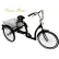 Husky Bicycles Tricycle pour adulte Cruise Master 24 pouces, T324, noir
