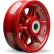 Roue à gorge en V Hamilton® 8 x 2-3/4 - Roulement à rouleaux de 1 po