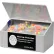 Horizon Mfg. 60 Pair Ear Plug Dispenser With Lid, Holds 10 Pair Safety Glasses, 5136-W, 6"L