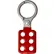 Horizon Mfg. Lockout Tagout Hasp, 5506, Non-Sparking, 1-1/2" Opening, Red - Pkg Qty 12