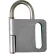 Horizon Mfg. Heavy Duty Lockout Tagout Hasp - 1" Shackle, Gray - Pkg Qty 12
