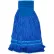 Microworks, grande serpillière à cordons en microfibre de 22 oz, bleue - 2504-MFWP-22B